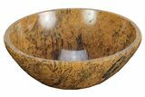 Polished Coquina Jasper (Calligraphy Stone) Bowls - 3" Size - Photo 3